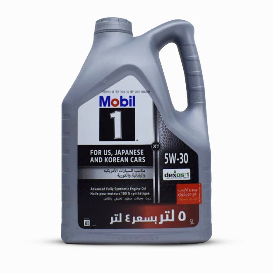 زيت محرك بنزين (5w-30) - موبيل 5لتر